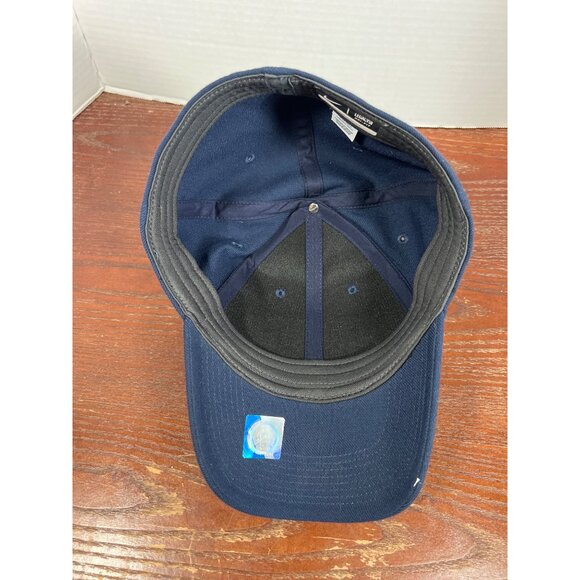 Nike Legacy91 Dri-Fit Hockey Cap Navy & Red Embroidered Adjustable M3 - Picture 3 of 4